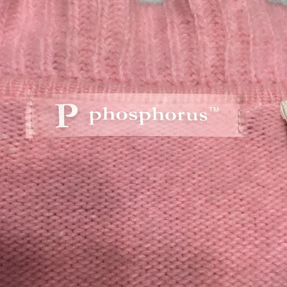 Phosphorus Cardigan Sweater with Ribbon Size Large - Picture 5 of 6